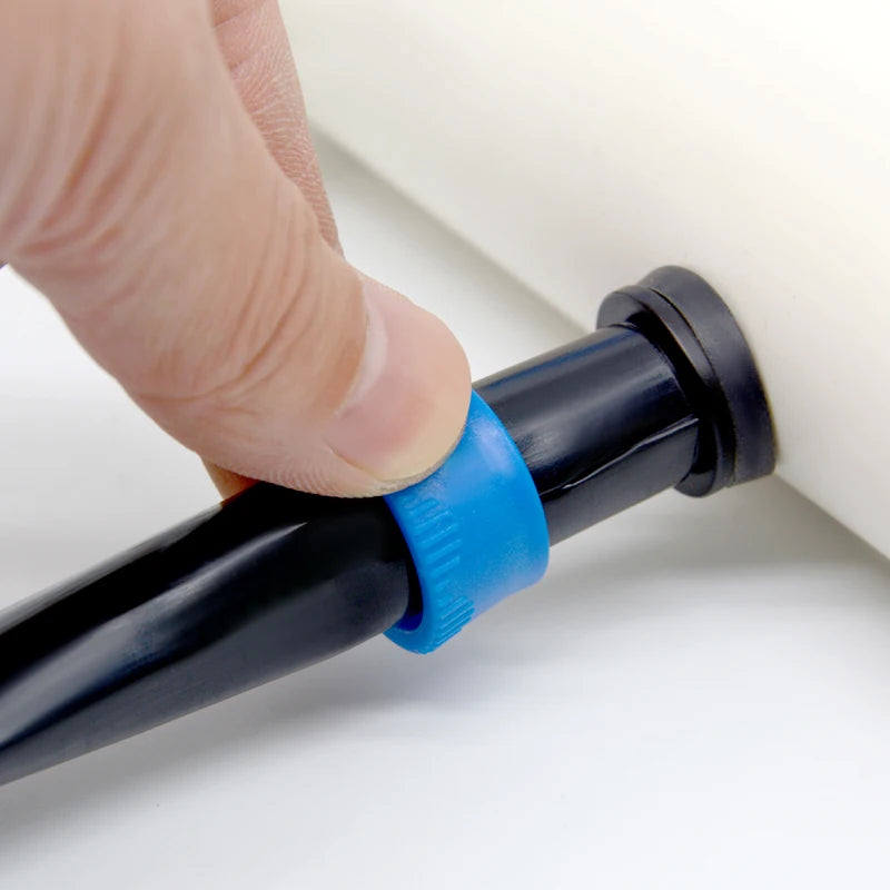 Plentirain Plastic Drip Tape Accessories Lock Ring Offtake De17mm Rubber Ring Barb Coupling Drip Irrigation System Aging