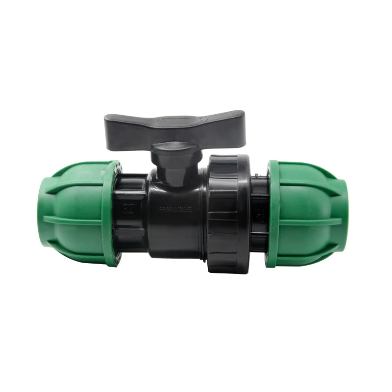 PP Pipe Fittings PN10 16 bar PP Compression Fitting Quick Connector HDPE Pipe Male Threaded Tee