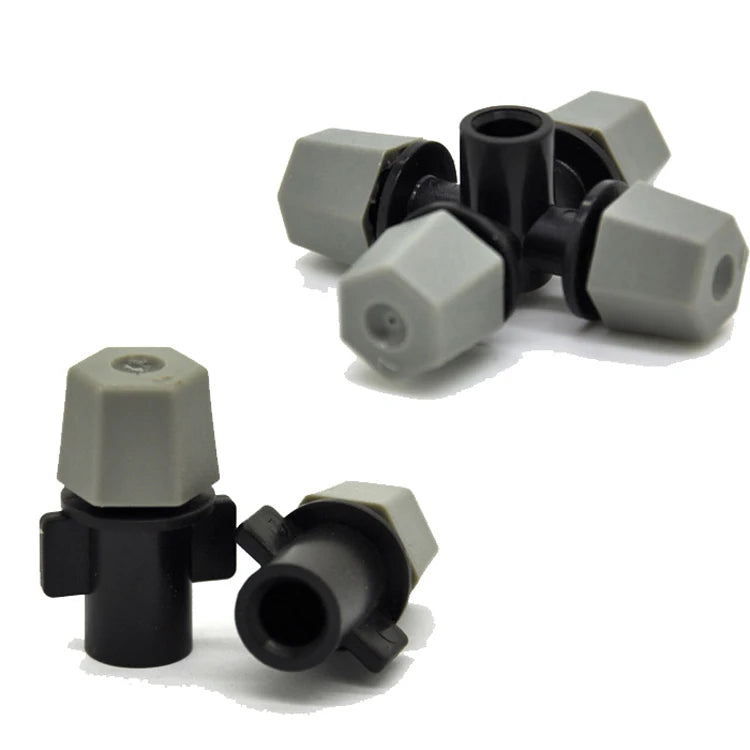 Plastic Mist Fogger Spray Nozzle Garden Sprinkler