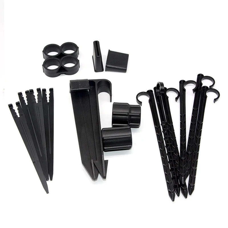 Micro Stake for Tube Drip Irrigation Fitting Plastic Garden Pipe Holddown Support