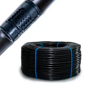 Economical Dual Individual Plastic Drip Irrigation Pipe Cylindrical Outlets for Farm & Garden Watering & Irrigation