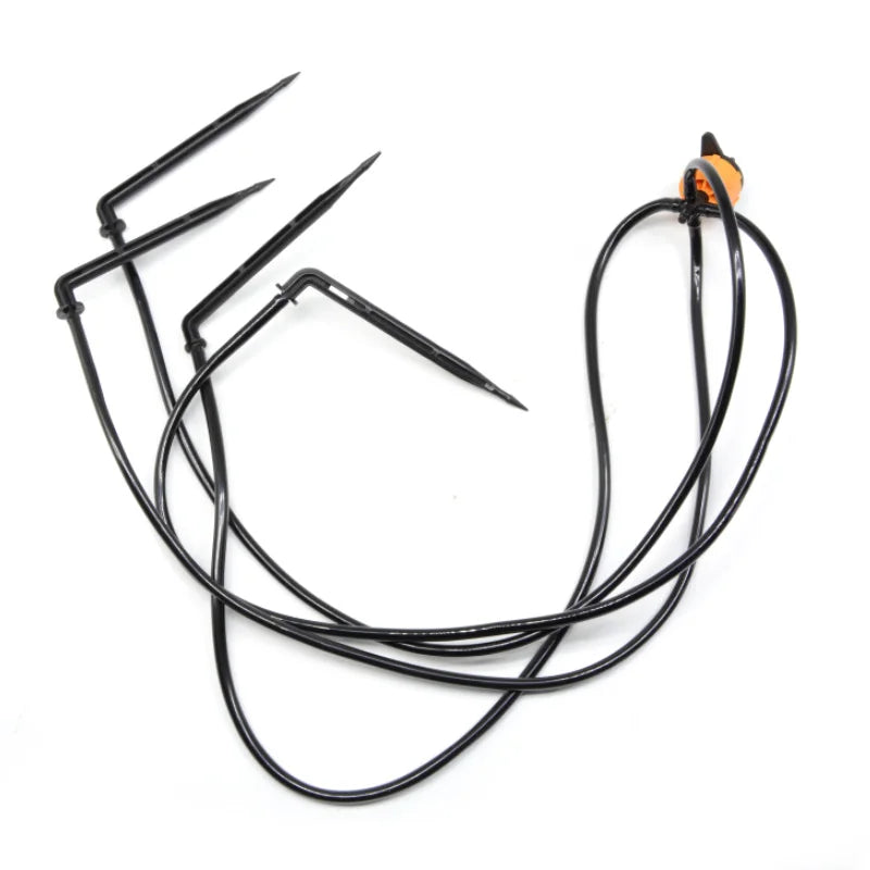 Adhere to Fly 2L 4L 8L Pressure Compensation Bend Drip Arrow Dripper Kit Plastic Garden Micro Irrigation System