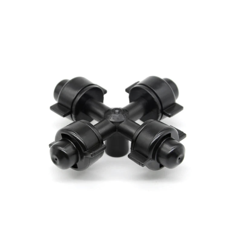 4 Way Outlet Fogger Misting Fogger Sprinkler for Greenhouse Irrigation System