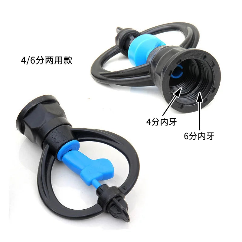农业灌溉用农用喷淋3/4 “和1/2” 360度塑料蝴蝶喷淋