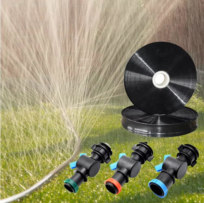 Laser Spray Irrigation Plastic Rain Pipe Pe Rain Tape Fittings Rain Pipe Irrigation System