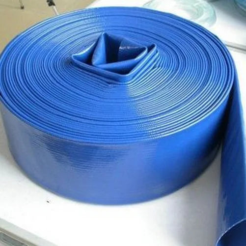 2-4 Inch Irrigation PVC Lay Flat Irrigation Tube Layflat Water Discharge Hose