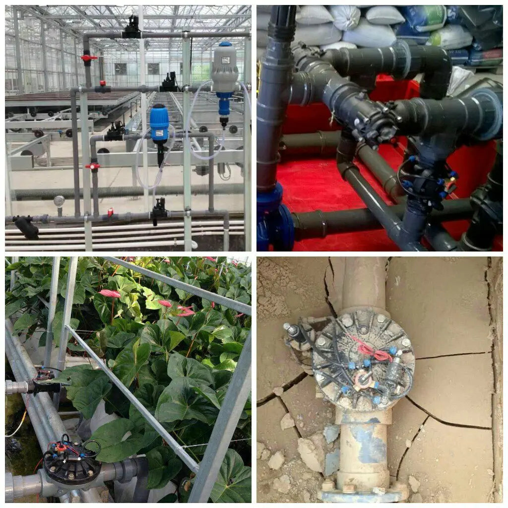 1" 1.5" 2" Plastic Irrigation Electric Water Solenoid Valve Solenoid Valve for Garden Irrigation