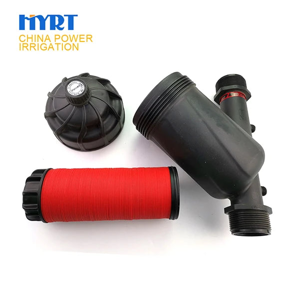 Y型塑料盘式过滤器120目滤网，用于滴灌系统，防止滴灌带堵塞