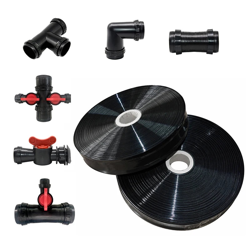 PLENTIRAIN Plastic Popup Sprinkler 50mm Width 0.2mm Wall Thickness for Garden Farm Agricultural Use
