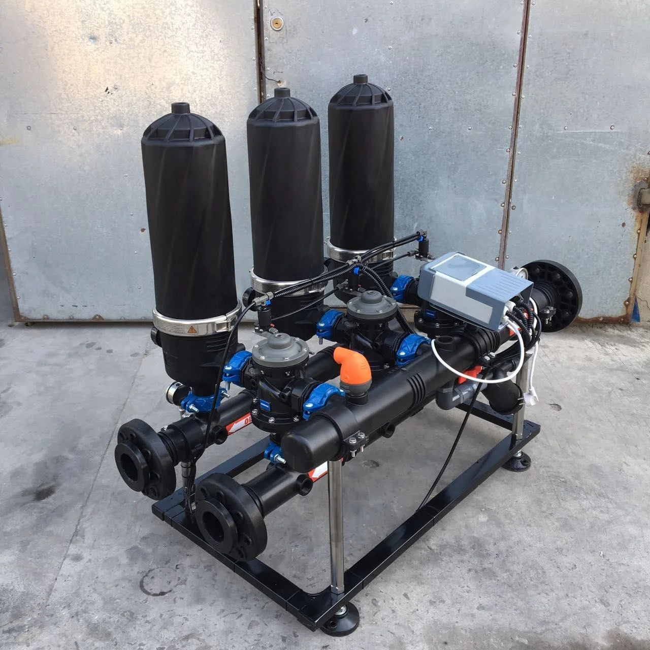 Agricultural System Water Filter Controller Automatic Back Flush Cleaning 3 Inch Irrigation Disc Filter
