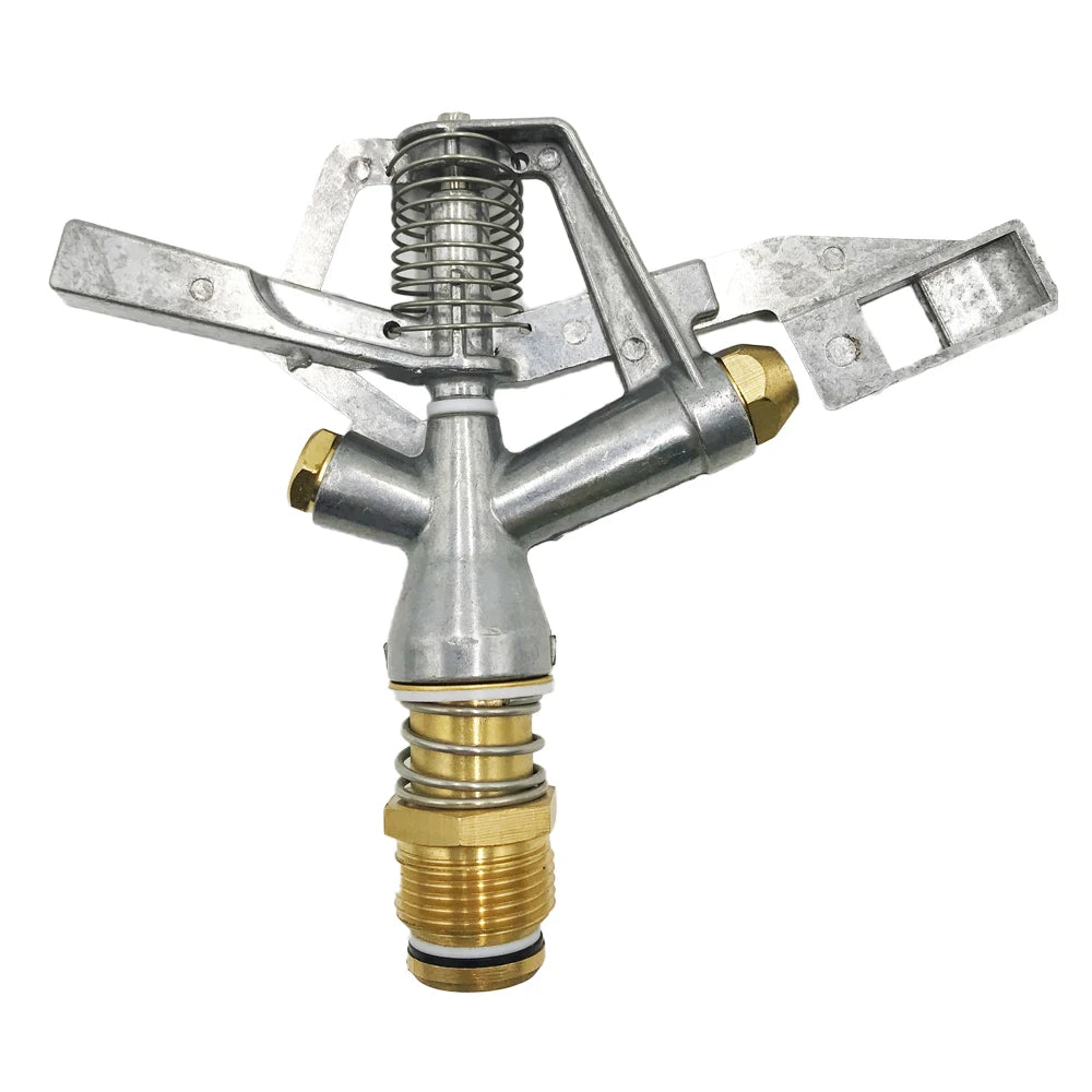 Agriculture Spray Irrigation System Aluminium Alloy and Brass Impact Sprinkler 15m Plastic Irrigation Sprinkler