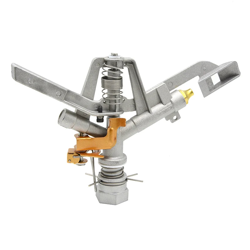 Long Range Agricultural Impact Rotary Sprinkler 3/4'' Durable Metal Brass and Zinc Oscillating Irrigation Sprinkler