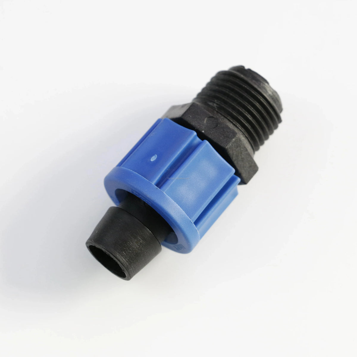 塑料锁外螺纹灌溉配件16*1/2 "米聚乙烯管连接器滴灌带浇水灌溉系统管件