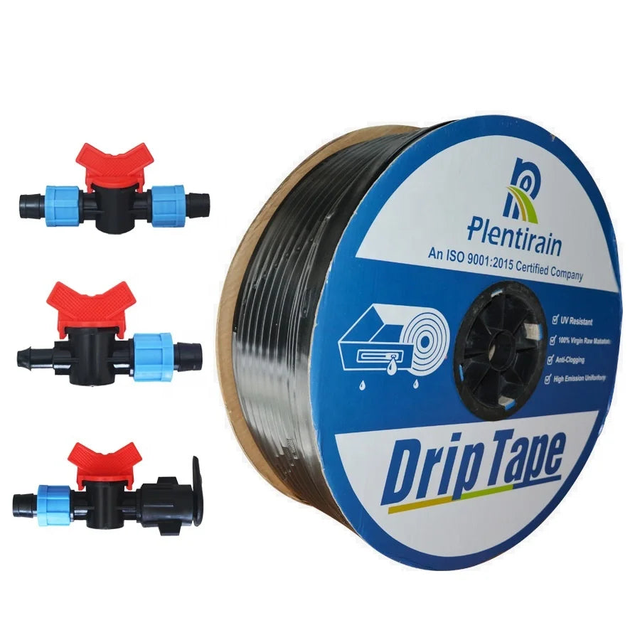 Manufacturer Watering Agriculture 0.3 Wall Thickness Flat Dripper 16mm Irrigation Drip Tape