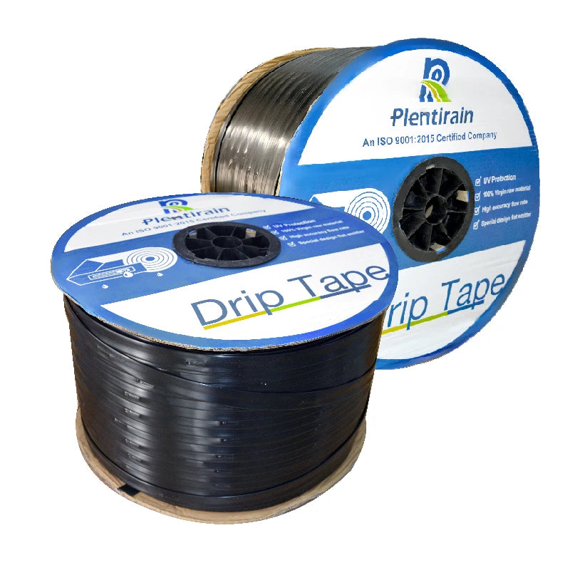 Agriculture Greenhouse Irrigation System Flat Dripper Tape Drip Line