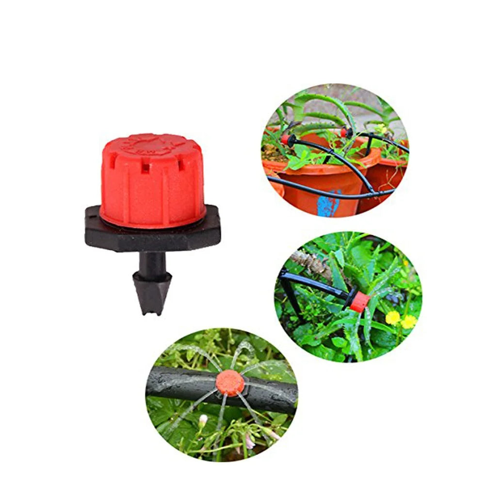 Adjustable Plastic sprinkler Drip Irrigation System Water Saving Take Apart Design Home Irrigation kit dripper