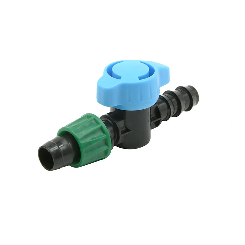 Mini Valve for Thin Wall Drip Line Fine Connector Valve Drip Irrigation System Agricultural Farm Watering Use