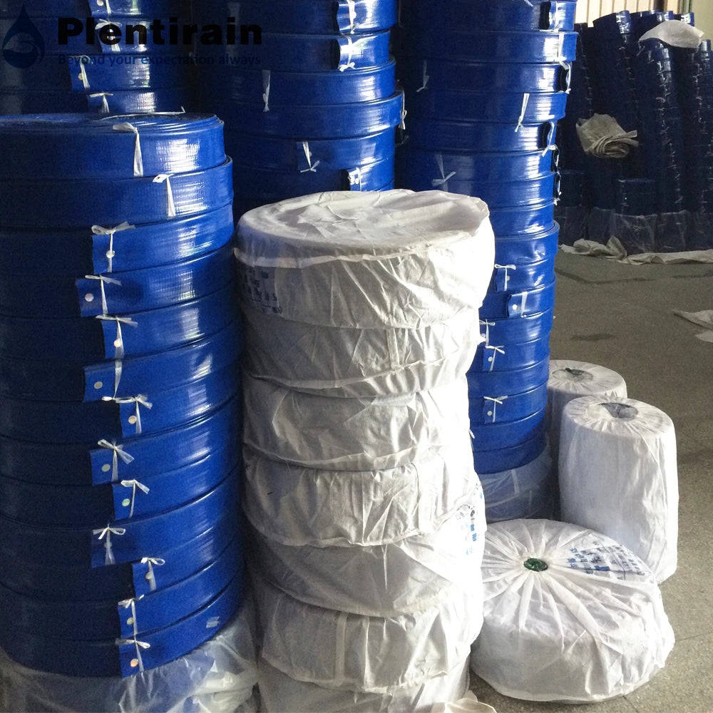 Agricultural Farmland Draining TPU Pipe 2 Inch 3 Inch 4 Inch PVC Layflat Irrigation Hose