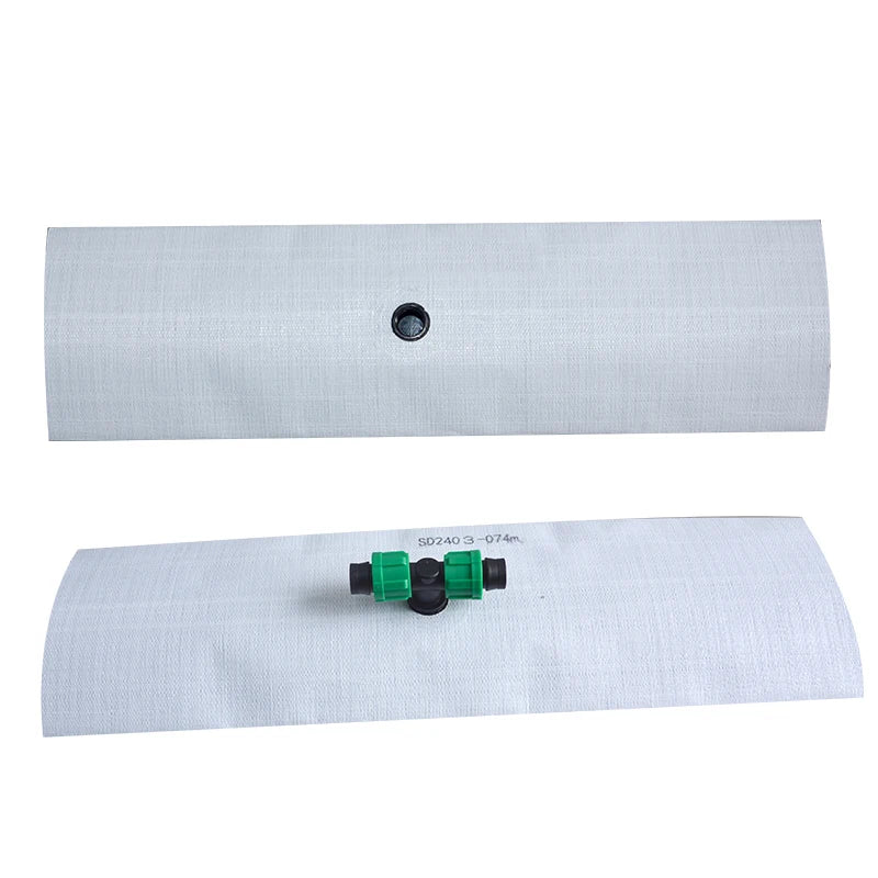 Pre-Holed PE Layflat Drip Irrigation Pipe Plastic Home and Greenhouse Watering System for Agricultural Use