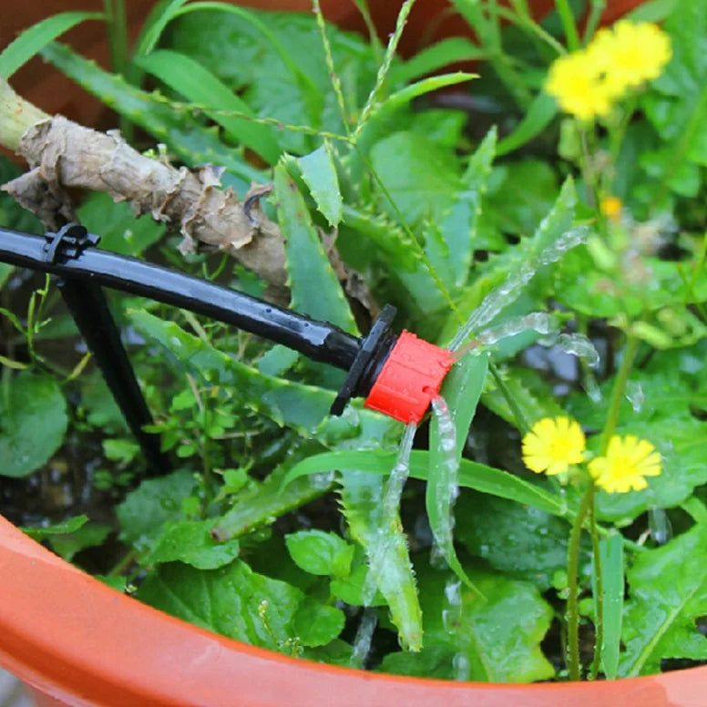 Adjustable Plastic sprinkler Drip Irrigation System Water Saving Take Apart Design Home Irrigation kit dripper