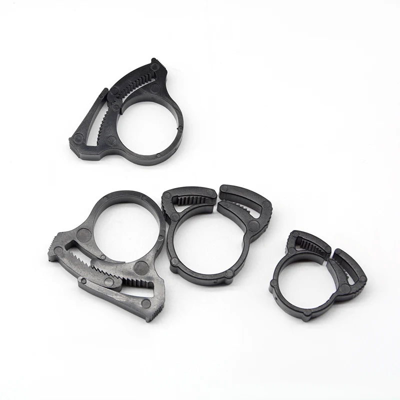 Garden Hose Connection Tightening Buckle Irrigation System Pipe Fix Fastener Tube Fastening Clips