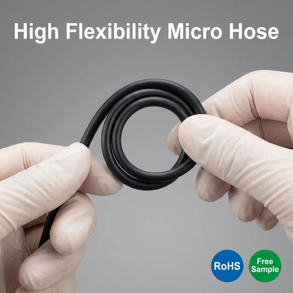 Garden Farm Watering Micro Hose Plastic Tube Flexible PVC Micro Pipe for Micro Irrigation System