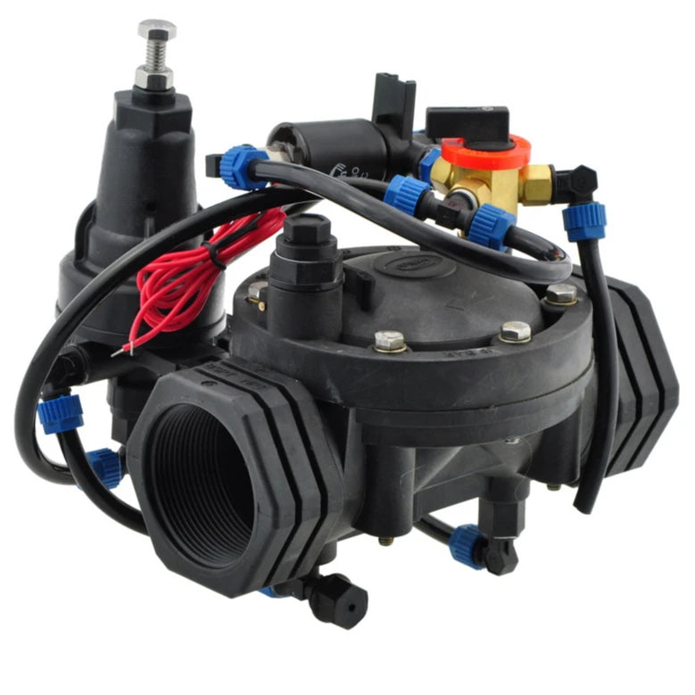 Plentirain 2 Inch Plastic Solenoid Water Valves for Irrigation or Sprinkler System