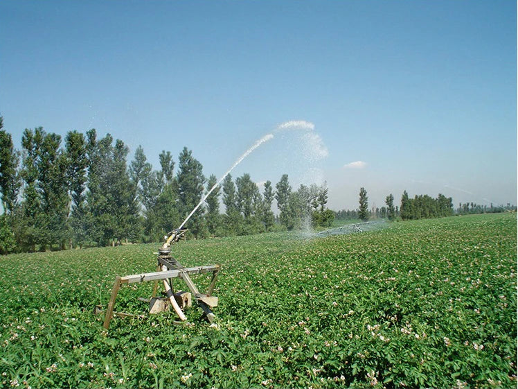 56 Meters Long Range Sprinkler Automatic Rotating Rain Gun Agricultural Irrigation System Sprinkler Rain Gun