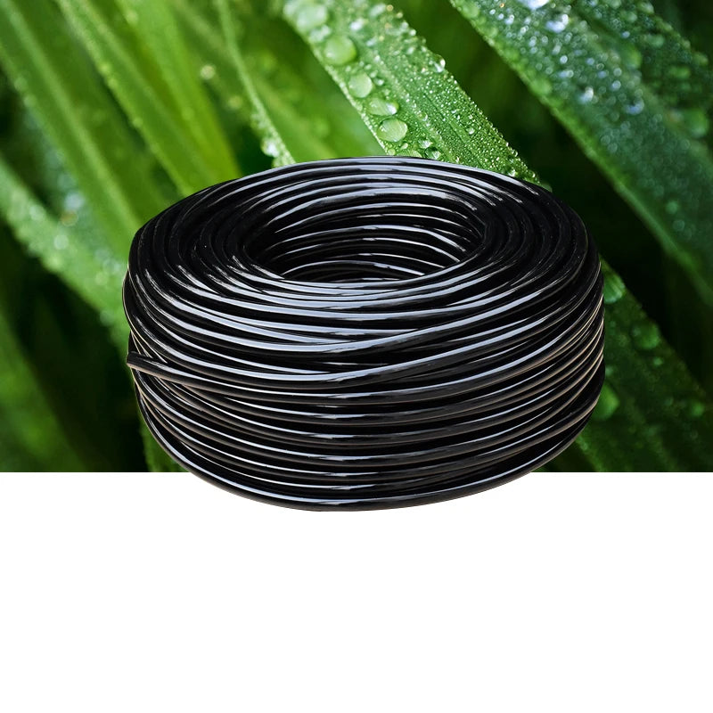 4/7mm Courtyard Hose Garden Water Pipe Watering Tubing PVC Hose Pipe for Micro Irrigation