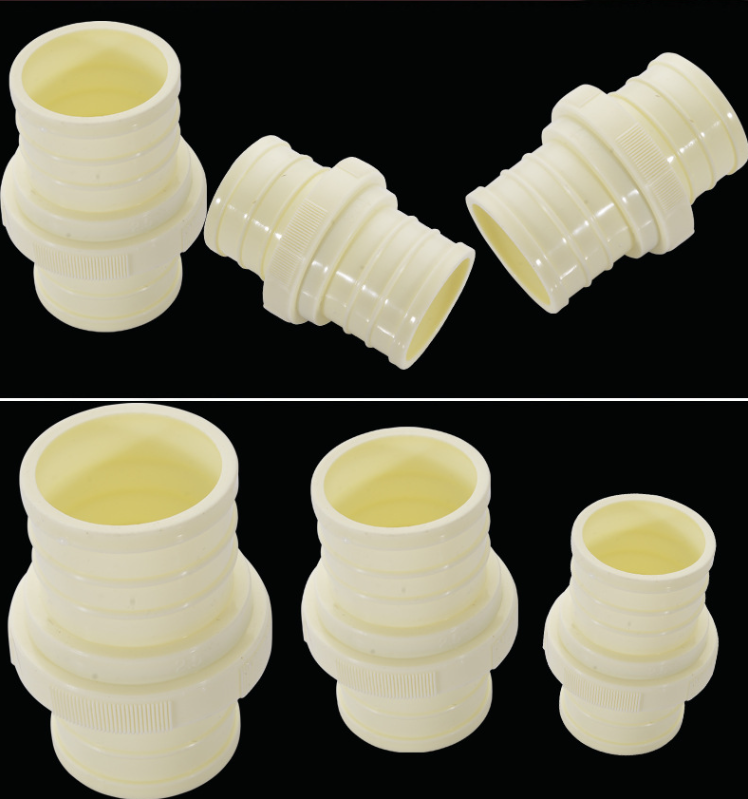 ABS Connector for Irrigation Plastic Pipe Fittings Fire Water Hose Coupling Gun Pipe Fitting Accessory