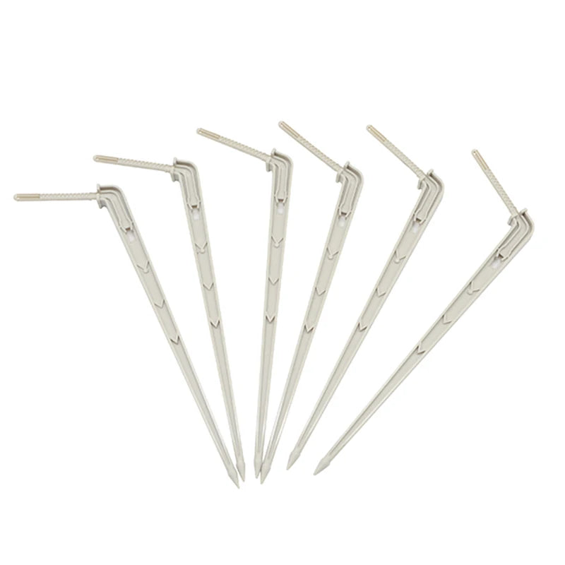 15cm Long Bend Arrow Dripper 2.0L/H Flow Rate Plastic Garden Irrigation for Farm Greenhouse for Tomatoes Strawberries Water Hose