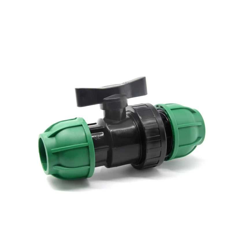 PP Pipe Fittings PN10 16 bar PP Compression Fitting Quick Connector HDPE Pipe Male Threaded Tee