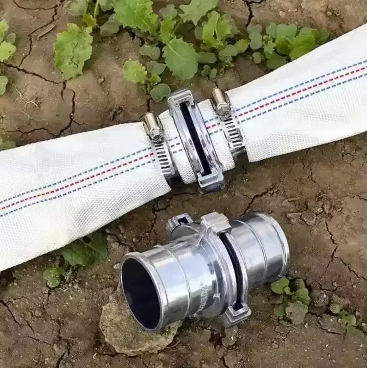 HYRT工厂价格金属钢夹软管夹，带橡胶圈32-110毫米，用于农业雨枪喷灌系统