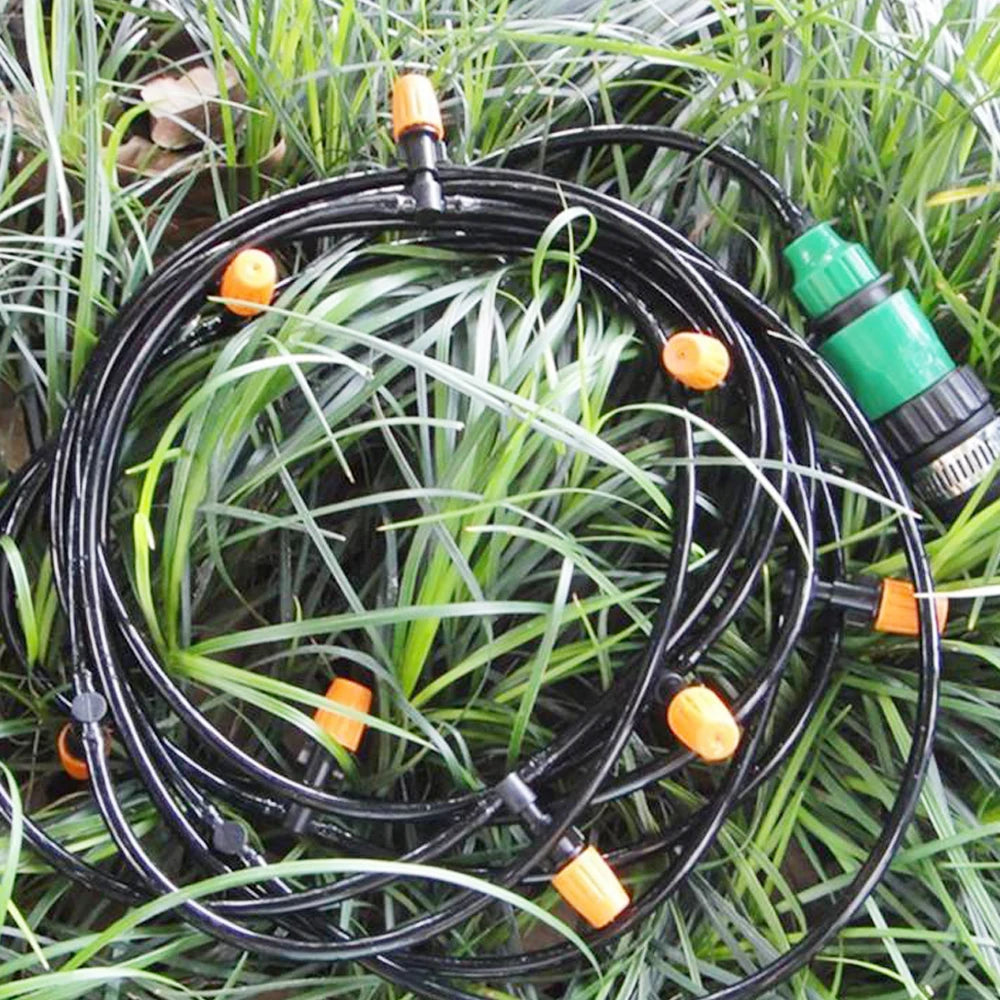 Flexible 1/8 Inch PVC Drip Irrigation Pipe Drip Irrigation Kit for Precise Watering in Gardens and Greenhouses
