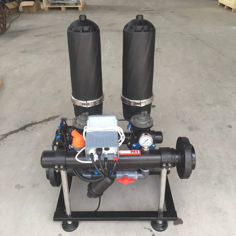 Agricultural System Water Filter Controller Automatic Back Flush Cleaning 3 Inch Irrigation Disc Filter