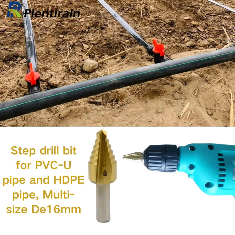 PVC-U Plastic Pipe and HDPE Pipe Agriculture Drip Irrigation Pe Tubes Tools Accessories 16mm Hole Punch Drill Bit
