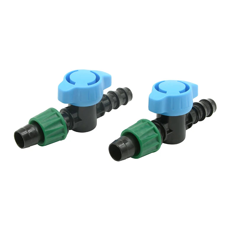 Mini Valve for Thin Wall Drip Line Fine Connector Valve Drip Irrigation System Agricultural Farm Watering Use