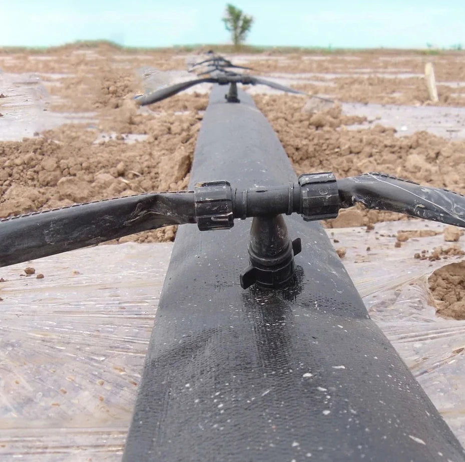 Irrigation PE Woven Layflat Tubing Fabric Drip Irrigation Main Line 3 Inch Lay Flat Water Hose or Pipe