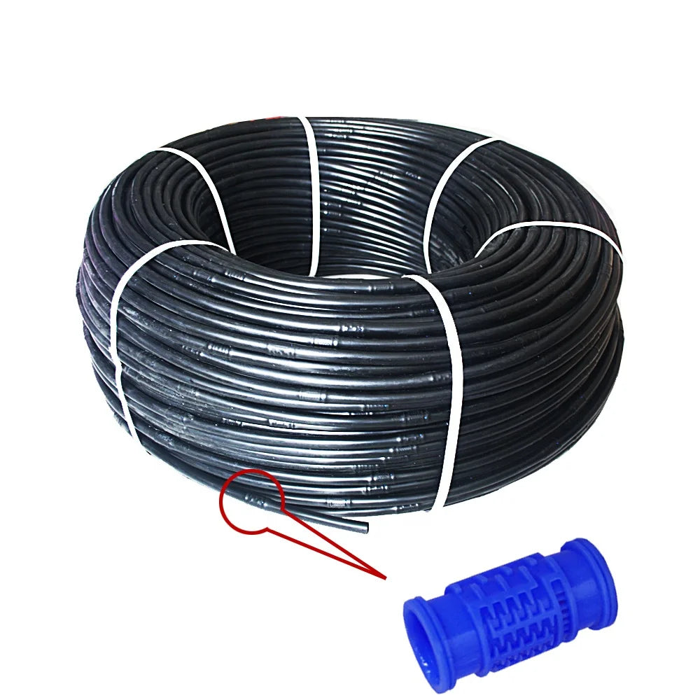 Custom 16mm Drip Irrigation Pipe 40cm Spacing 0.7 Mm Drip Pipe