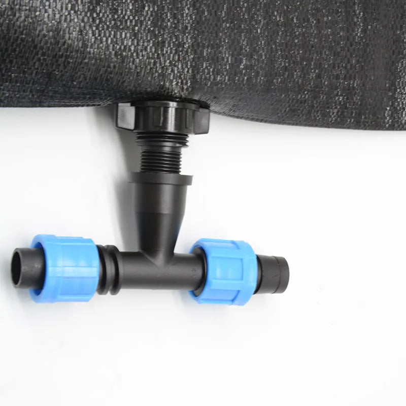 Agriculture Irrigation Watering Greenhouse Field Drip Connector Fitting Layflat Hose Bypass Offtake Valve