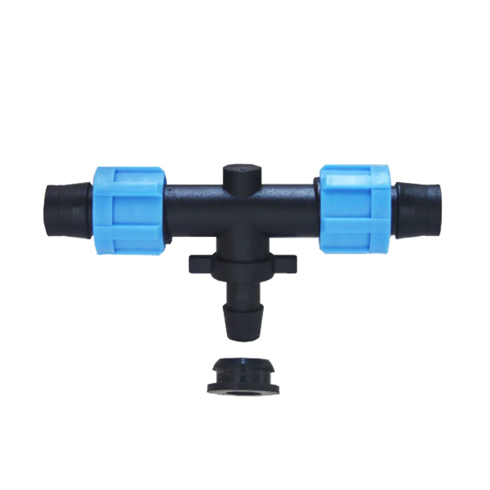 Offtake Tee 17*8mm for Irrigation Drip Tape with Rubber Ring
