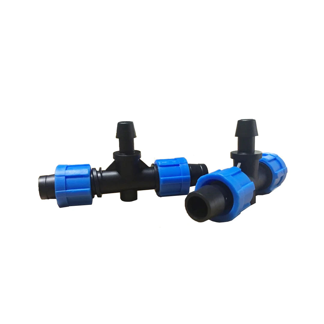 Offtake Tee 17*8mm for Irrigation Drip Tape with Rubber Ring