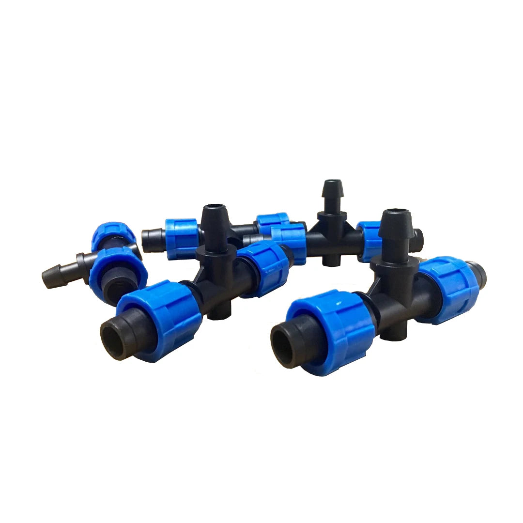 Offtake Tee 17*8mm for Irrigation Drip Tape with Rubber Ring