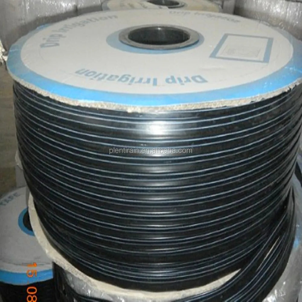 Plentirain Brand China Line T Drip Tape with Two Blue Line for Farm Drip Irrigation System