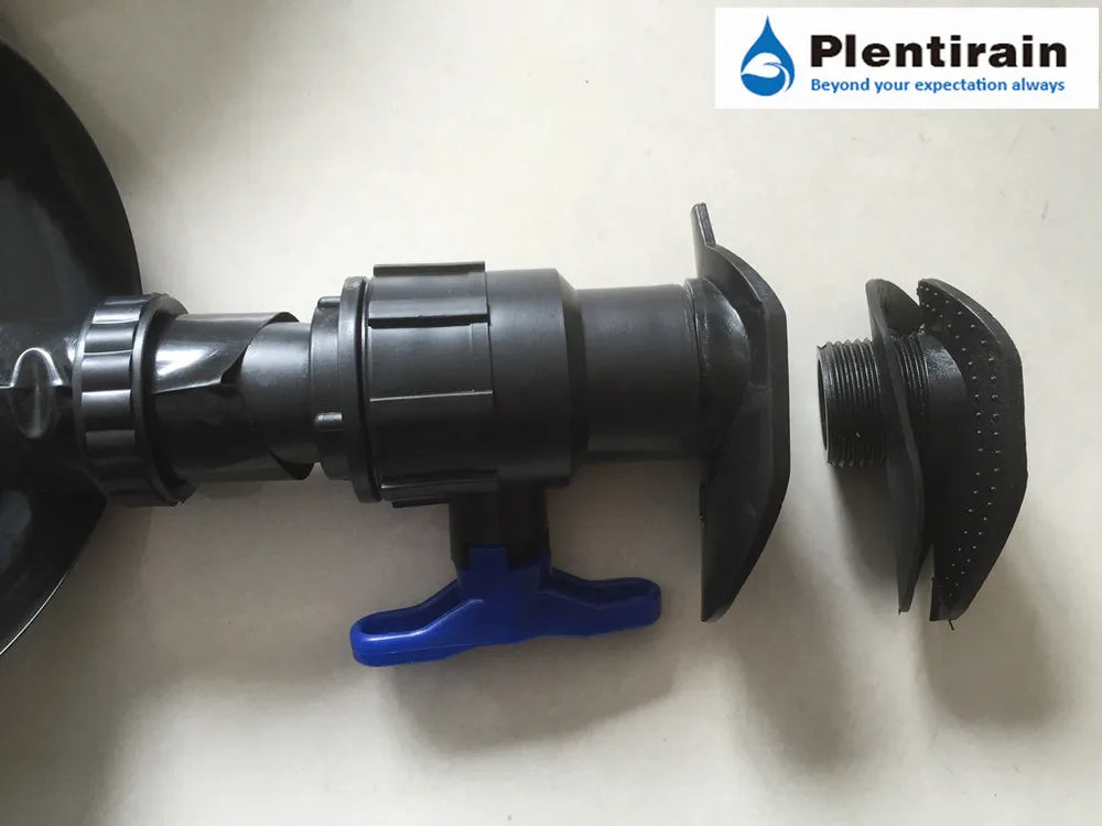 Plastic Water Crane Offtake Valve for PE / PVC Lay Flat Sprinkler Hose
