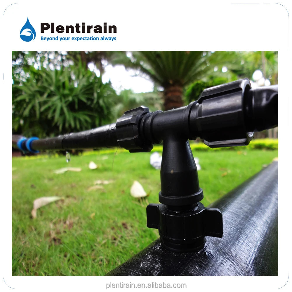 High 2 Inch Plastic PE Layflat Hose Reinforced Adjustable Water Main Pipe for Drip Irrigation System High-Durability Flexible