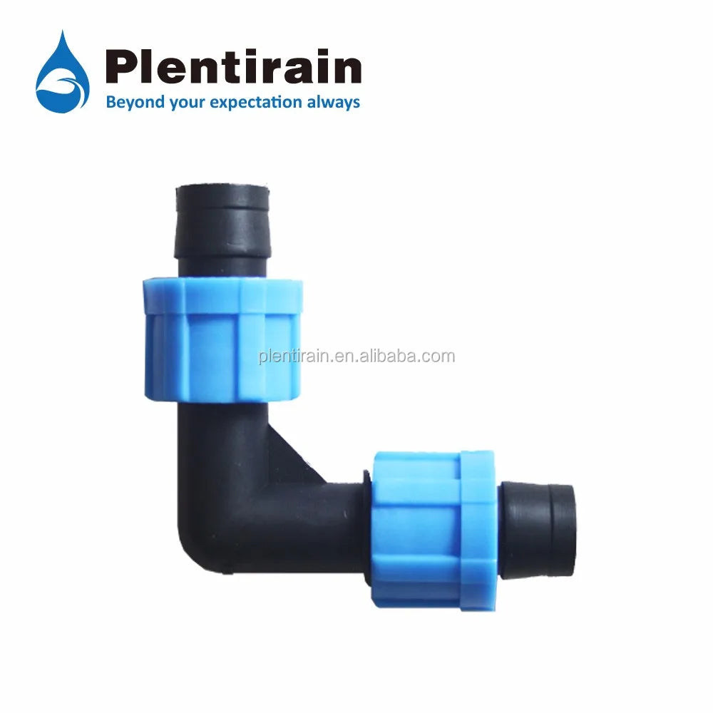 Plastic Plastic Material Irrigation Fittings Drip Tape Fittings for Farm System and Drip Irrigation System