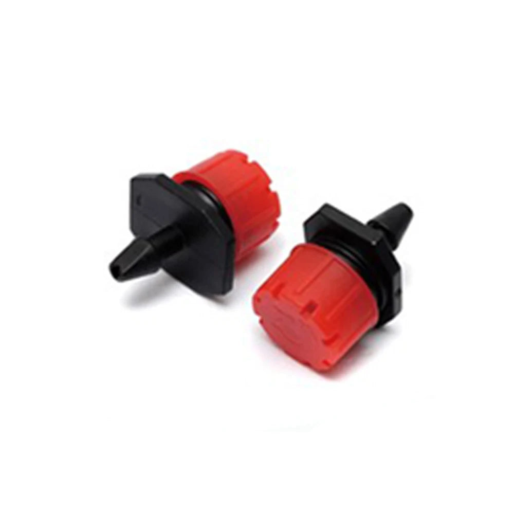 8 Holes Irrigation Red Adjustable Dripper for Greenhouse, Gardening, Orchard