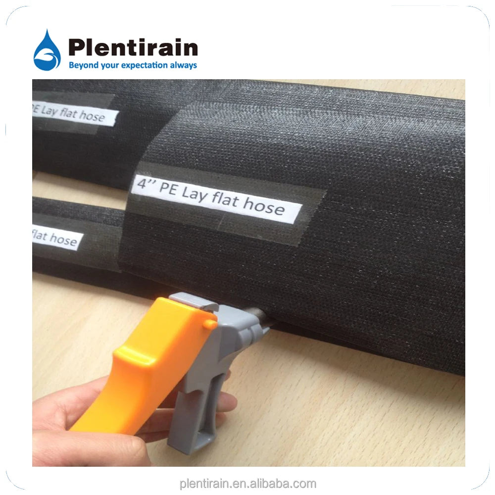 High 2 Inch Plastic PE Layflat Hose Reinforced Adjustable Water Main Pipe for Drip Irrigation System High-Durability Flexible