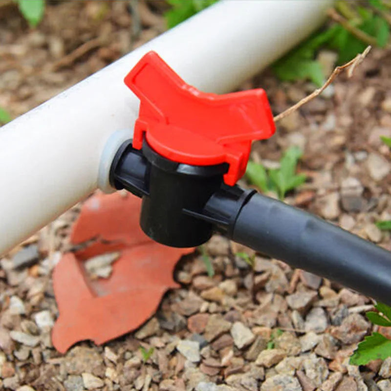 Agriculture Irrigation System 16mm Accessories Drip Tape Pipe Fittings Offtake Valve De1/2"*16